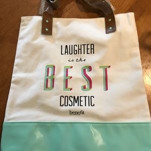 Benefit Mint Tote Bag